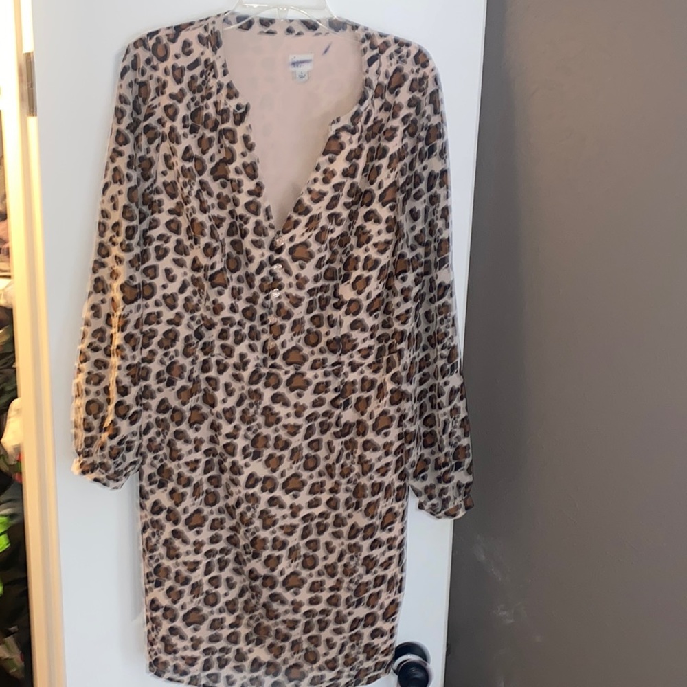 Women’s Large leopard print Dress